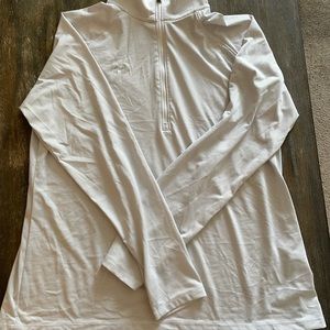 UnderArmour 3/4 zip long sleeve Heatgear shirt